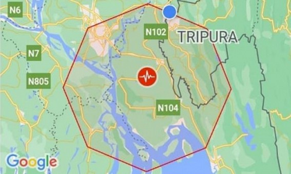5.6 magnitude Earthquake tremor felt in Tripura 5.6 magnitude Earthquake tremor felt in Tripura